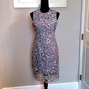 WHBM lace sheath dress